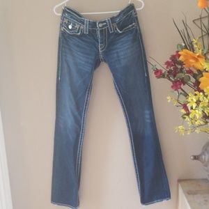 True religion straight leg jeans